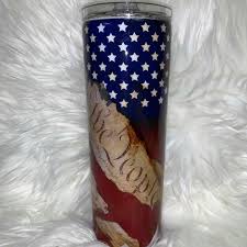 If the above instructions did not work for you, try this option and it should work. Hogg Handmade Dining Distressed American Flag Tumbler We The People Poshmark