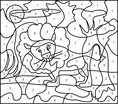 Bring This Picture To Life With Color By Numbers Coloringpages Coloringpagesforkids Colorby Lion Coloring Pages Disney Coloring Pages Animal Coloring Pages