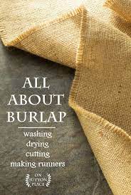 Check spelling or type a new query. How To Prepare Burlap 3 Burlap Table Runners Diy Burlap Table Runner Diy Sewing Burlap