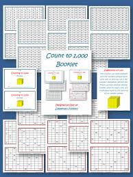 Pocket chart number cards to 1 000 math coach s corner. Count To 1 000 Freebie Booklet Math Activities Elementary Math Number Sense Homeschool Math