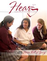 2011 Fall Heart Magazine by Sacred Heart Academy