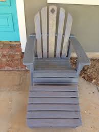 You should paint your adirondack chair anywhere every 1 to 3 years. Painting Stencilling An Adirondack Chair With Milk Paint Hemp Oil Hometalk