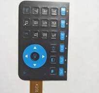Manufacture Poly Dome Embossed Tactile Button Membrane Switch Panel With Embedded LED