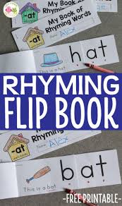 The Free Printable Rhyming Book That Will Make Your Kids Flip Rhyming Activities Word Family Activities Rhyming Activities Preschool