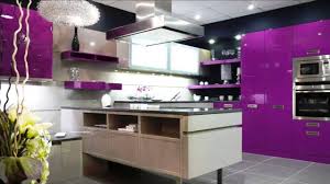 Armario aparador blanco barato para cocina de 6 puertas y un cajón. Cocinas Color Morado Youtube
