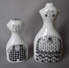 Black And White Checkered Salt And Pepper Shakers Arabia Finland Salt Amp Pepper Shakers Porsgrund By Pearofshakers 40 00 Salt Pepper Shakers Shakers Black And White Design