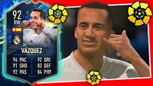 Vazquez is the new number 10 of parma. Tots Vazquez Review 92 Tots Lucas Vazquez Player Review Fifa 21 Ultimate Team Youtube