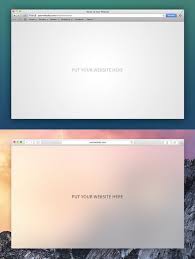 Safari Browser Mavericks Yosemite Instagram Frame Template Photo Collage Template Polaroid Picture Frame