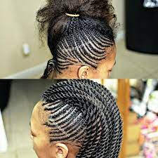 Natural Hair Styles African Braids Hairstyles Mohawk Braid