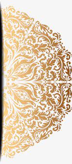 Vector Painted Gold Pattern Vector Hand Painted Gold Pattern Png Transparent Clipart Image And Psd File For Free Download Gold Pattern Islamic Art Pattern Gold Leaf Art