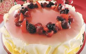 Resultado de imagem para bolo de champanhe com frutos vermelhos com fotos