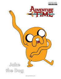 We have collected 40+ jake the dog coloring page images of various designs for you to color. Adventure Time Super Fun Coloring