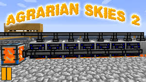 Quests with prerequisites in mystical blood cannot be unlocked or completed (such as most of the sky farm quests). Agricraft Crossbreeding Agrarian Skies 2 Episode 7 By Delgar3