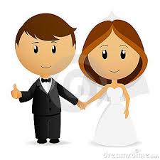 Cute Cartoon Wedding Couple Couple Cartoon Cute Couple Cartoon Couple Illustration