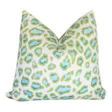 Maybe you would like to learn more about one of these? Lime Teal Leopard Print Pillow Chairish