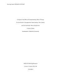 Have you ever been asked to critique an article , book, or past project and wondered what. Quantitative Research Article Critique