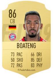 Jérôme agyenim boateng (german pronunciation: Jerome Boateng Fifa 19 Rating Card Price
