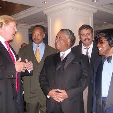 Reverend Al Sharpton - This is a 2006 photo of Donald Trump at the National  Action Network Convention in NY. In the photo he's telling The Godfather of  Soul, James Brown and