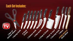 Professional knife sharpener diamond knife sharpener stone grinder kitchen knives sharpening tools whetstone as seen on tv. Miracle Blade The Best Set Of Knives You Ll Ever Own Bought On Tv