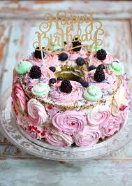 Torta Di Compleanno Con Rose Di Panna Dolci Gusti Bloglovin Torte Di Compleanno Torte Dolce Gusto