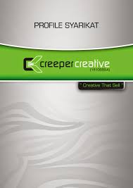 Kita biasa mendengar profil syarikat dalam sesebuah syarikat. Creeper Creative Corporate Profile Custom Embroidery Shirts