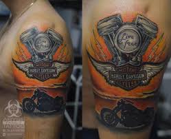 Tattoos and tattoo removal in ft myers, fl. Harley Davidson Tattoo