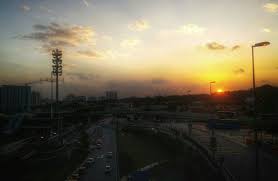 Tbs is 14.1 kilometres away from kuala lumpur's city centre, via. Terminal Bersepadu Selatan Tbs Integrated Transport Terminal Itt Bus Station Sunset Outdoor