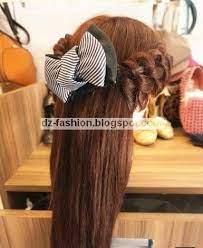 Dz Fashion كيفية عمل تسريحة شعر بسيطة للفتيات Easy Hairstyles Hair Styles Hairstyle