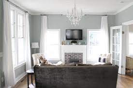 Curtains are probably the most popular and common of all window coverings and this is not without affordable and durable. Diy Affordable Window Treatments For Large Windows Elizabeth Burns Design Raleigh Nc Interior Designer