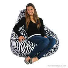 Pin On Zebra Print Bean Bags
