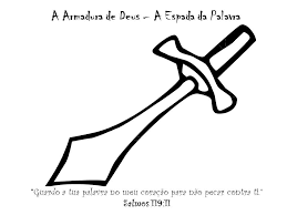 Página para colorir mandamentos de deus. Desenhos Para Colorir A Armadura De Deus A Espada Da Palavra