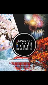 Thus you'll be a party of four. Japanese Dinner Party 2015 Home Facebook