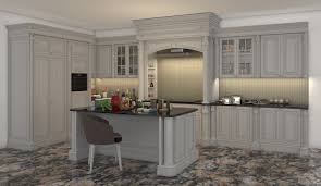 classic kitchen cabinet 2 3d model in