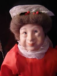 Rare Size Mrs. Fezziwig From Christmas Carol