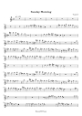 Sunday Morning Sheet Music - Sunday Morning Score • HamieNET.com