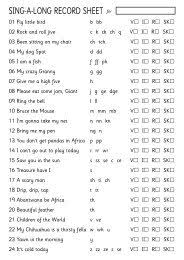It is a collection of all letters, digits, accented letters and punctuations expressed in dots and dashes. English Phonics Chart Drill Thrass