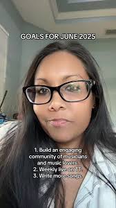Let’s crush those goals! What are your goals? #Goals #Engagement  #IndependentArtist #NewMusic #SingerSongwriter #June #community