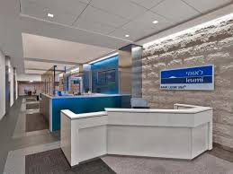 Gkv Architects Bank Leumi Usa Bank Branch The 5 000 Sf Bank Branch Features 3 Teller Stations A Customer Service Area A Branch Design Bank Branch Design