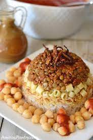 Koshari The National Dish Of Egypt Recipe Koshari Recipe Egyptian Food Food