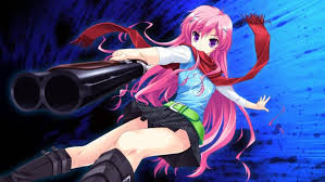 Tons of awesome pink aesthetic laptop wallpapers to download for free. Pink Hair Long Hair Purple Eyes Anime Anime Girls Hair Ornament Scarf Hd Wallpapers Desktop And Mobile Images Photos