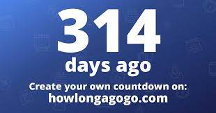 Jul 12, 2021 · there are 2 months, 4 days, 14 hours, 23 minutes and 44 seconds until september 5, 2021 (today is 2 months before september 5, 2021) How Long Ago Was September 5th 2020 Howlongagogo Com