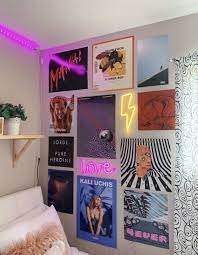Aesthetic Room Tour Tik Tok Inspired Dorm Room Wall Decor Retro Bedrooms Dorm Room Walls