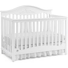 Fisher Price Mia 4 In 1 Convertible Crib Snow White Walmart Com