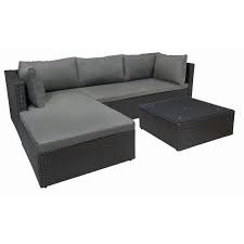 Mimosa Geneve Corner Lounge Setting Lounger Outdoor Sectional Sofa Lounge