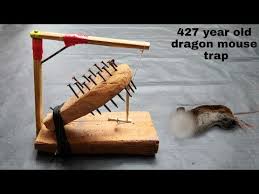 427 Year Old Wooden Antique Dragon Mouse Trap New Guillotine Mouse Rat Trap By Wilderness Xyz Youtube Mouse Traps Mouse Rat Rat Traps