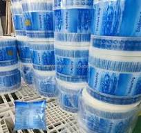 LDPE Soft Plastic Film Roll for Mineral Water & Juice Sachet Packaging  Moisture Proof Customizable Thickness