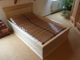 Boxspringbett 120×200 mit bettkasten farbe anthrazit inkl. Bett Holzbett Einzelbett 120x200 Massivholz Mobel Weichholz