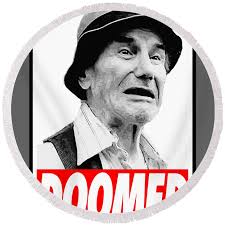 Crazy Ralph Friday the 13th Yoga Mat by Ward Isaac