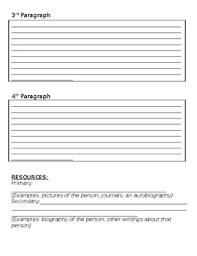 The sample rough draft on the right shows you an example of just how much more work a rough draft can need, even a really solid first draft. Famous Kansan Research And Rough Draft By Kilongkilong S Kids Tpt