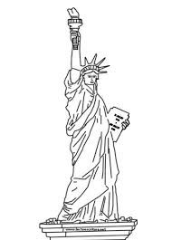 By the way i also added some extra printable pictures that also field in statue of liberty coloring pages material. Statue Of Liberty Coloring Page